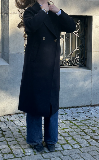 THE CURATED - The London Coat - Navy