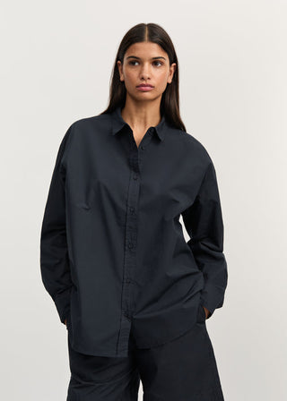 AIAYU - Shirt - Black Navy