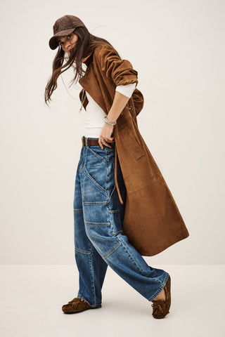 BA&SH - Matte Coat - Camel