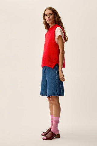 DES PETITS HAUTS - Alberto Sweater - Tomate