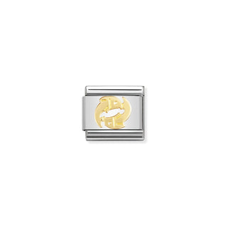 Nomination - Link ZODIAC 18k gold Pisces