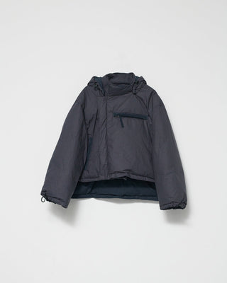 AF Agger - Organic Cotton Ribstop Puffer Jacket - Navy
