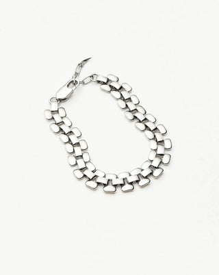 MISSOMA - Timepiece Wide Chain Bracelet - Silver
