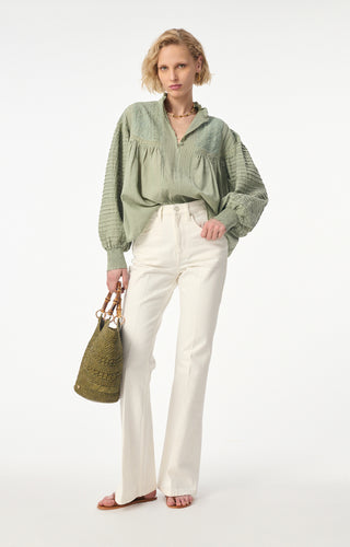 VANESSA BRUNO - Dahlia Blouse - Amande