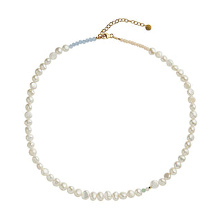 STINE A - Perlie Creme Necklace