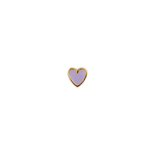 STINE A - Petit Love Heart Gold - Purple Sorbet