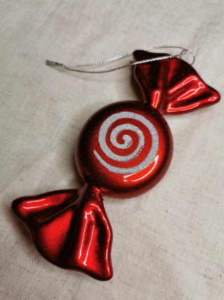 Hoffland's - Julepynt - Candy Swirl 12,5 cm