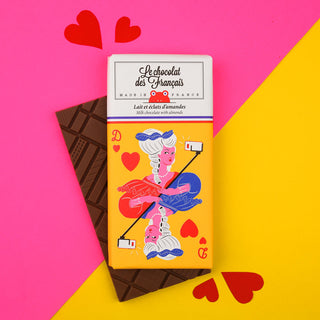 Le Chocolat des Francais - Antoinette - Organic Chocolat 80g