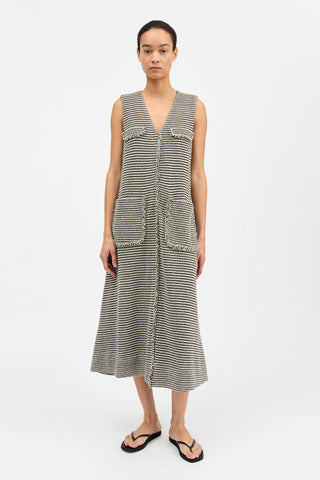 SKALL - Minnah Dress - Natural/Black