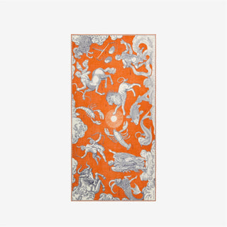 INOUI - Scarf 100 Astrologie - Orange