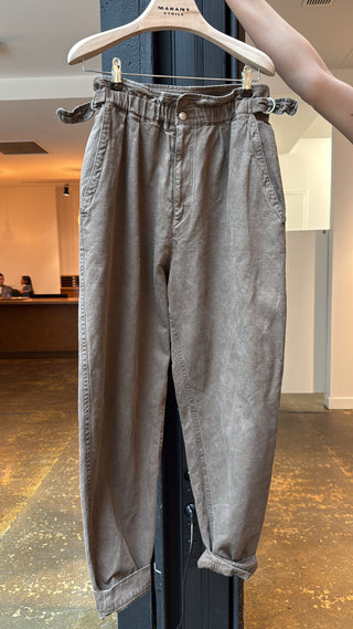 ISABEL MARANT ÈTOILE - Neriah Pants - Dark Bronze