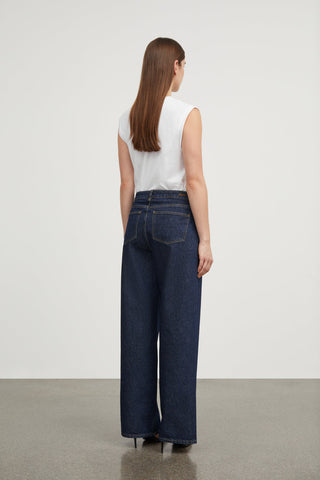 SKALL - Willow Wide Jeans - Indigo Blue