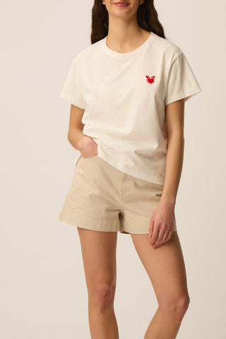 DES PETITS HAUTS - Ilie Tee-Shirt - Ecru