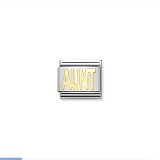 Nomination - Link 18K Gold AUNT