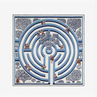 INOUI - Square 100  Labyrinthe - Blue