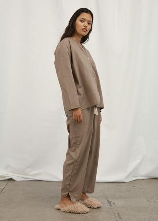 AIAYU DOMUS - Pyjamas Poplin - Cocoa