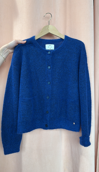 DES PETITS HAUTS - Dobilou Cardigan - Indigo