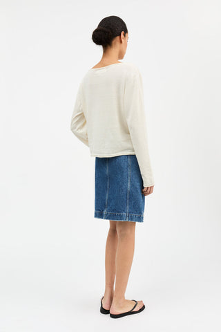 SKALL - Margaux Skirt - Slouchy Blue