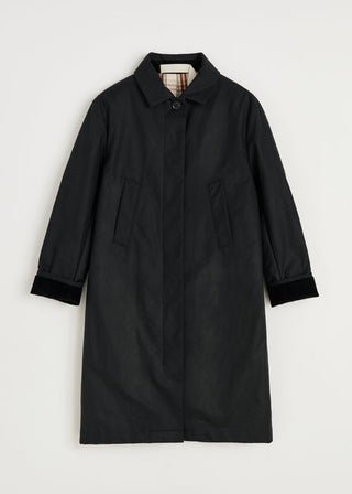 AIAYU - Noor Coat Oilskin - Black