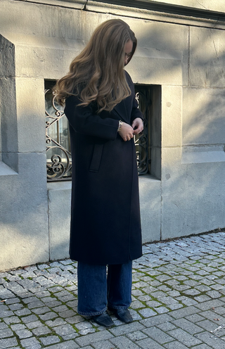 THE CURATED - The London Coat - Navy
