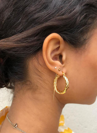 Pico Copenhagen - Tordo Hoops - Gold