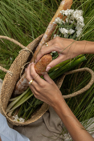 SHANSHAN PARIS - Lustrae Ring - Strawberry Quartz