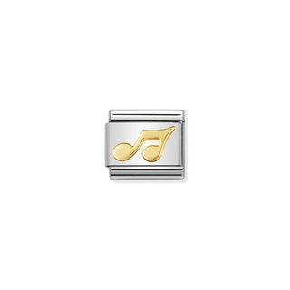 Nomination - Link MUSIC 18k gold Musical Note