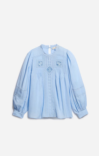 VANESSA BRUNO - Calin Blouse - Sky Blue