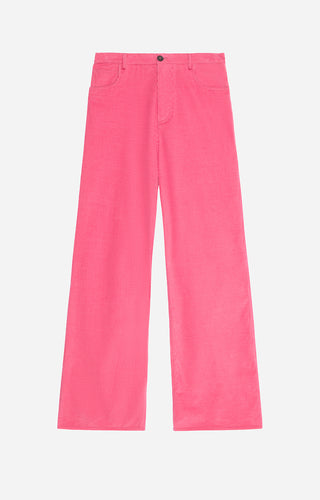 VANESSA BRUNO - Tybalt Pant - Fuschia Corduroy