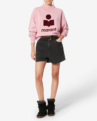 ISABEL MARANT ÈTOILE - Moby Sweatshirt - Bubblegum/Burgundy