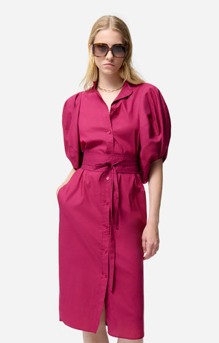 VANESSA BRUNO - Flora Dress - Cerise
