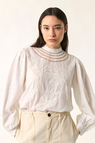 DES PETITS HAUTS - Ethan Blouse - Ecru