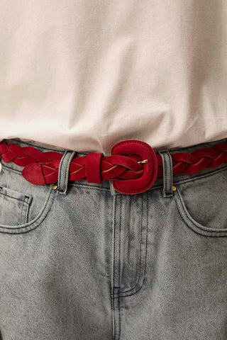 DES PETITS HAUTS - Pigna Belt - Cerise