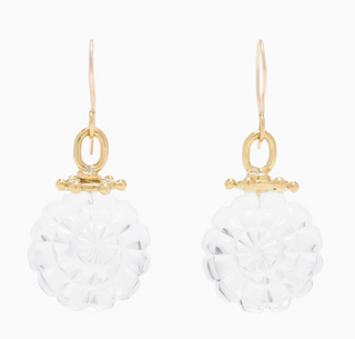 ULLA JOHNSON JEWELLERY - Shell Trochus Earring - Quartz