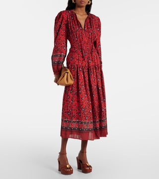 ULLA JOHNSON - Mona Dress - Poppy