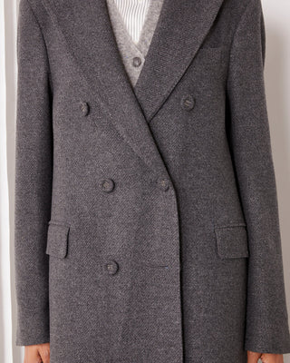Officine Générale - Ximena Coat - Dark Grey