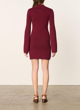 VANESSA BRUNO - Florane Dress - Bordeaux
