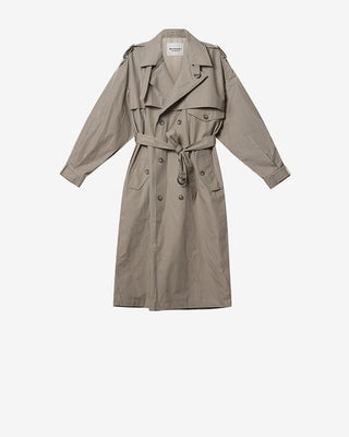 ISABEL MARANT ÈTOILE - Chilma Coat - Beige/Khaki