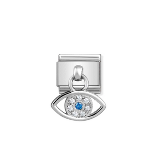 Nomination - Link CHARMS 925 sterling silver GREEK EYE