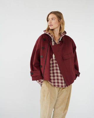 AF Agger - Water Resistant Jacket - Burgundy