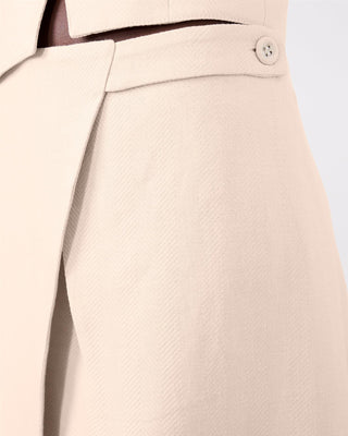 Officine Générale - Tahia Linen Skirt - Cream