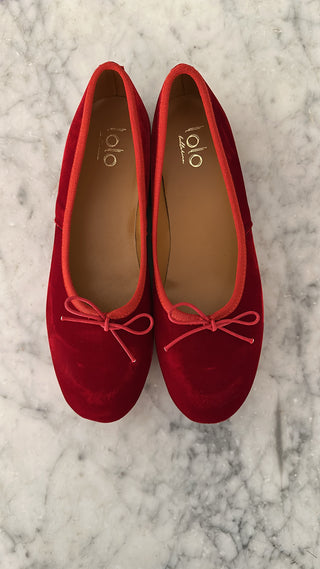 Lolo Ballerina - Volcano Velvet - Rosso