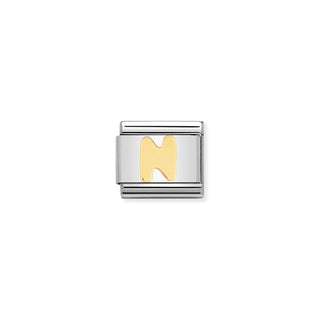 Nomination - Link LETTERS 18k gold N