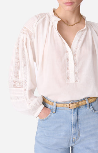 VANESSA BRUNO - Nipoa Blouse - Blanc