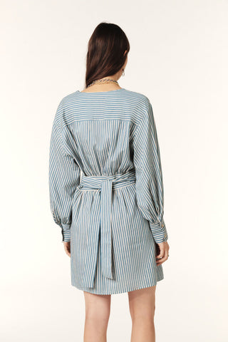 BA&SH - Haris Dress - Blue