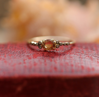 5 OCTOBRE - Bonie Ring - Brown Garnet