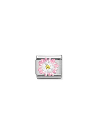 Nomination - Link SYMBOLS 925 sterling silver ROSE flower