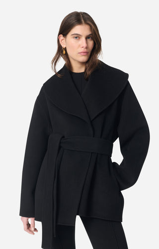 VANESSA BRUNO - Gracie Coat - Noir