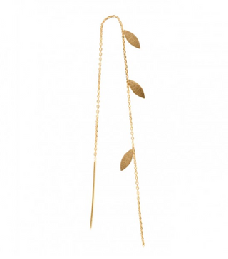 STINE A - Three Leaves Earring Piece Gold