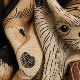 INOUI - Toutou Scarf 100 - Noir